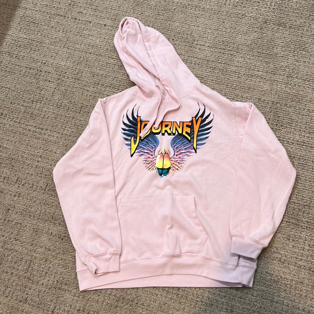 Pink hoodie